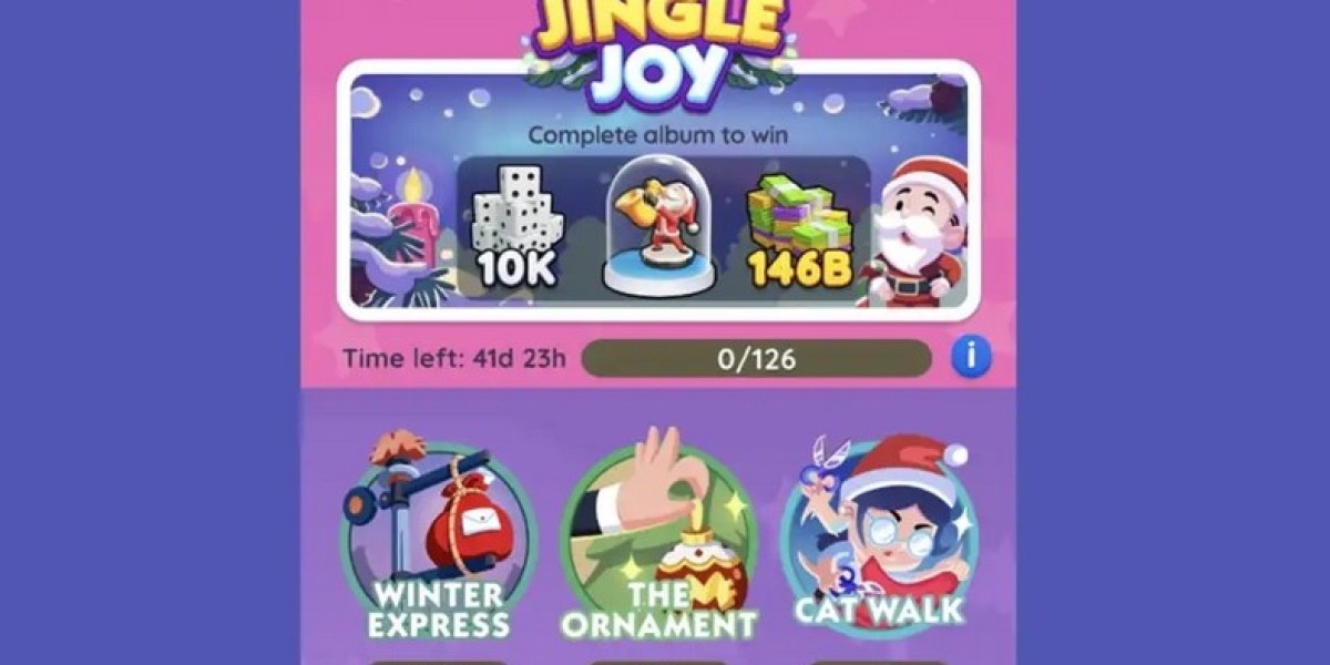 Monopoly GO: Jingle Joy Album Stickers and Rewards Guide